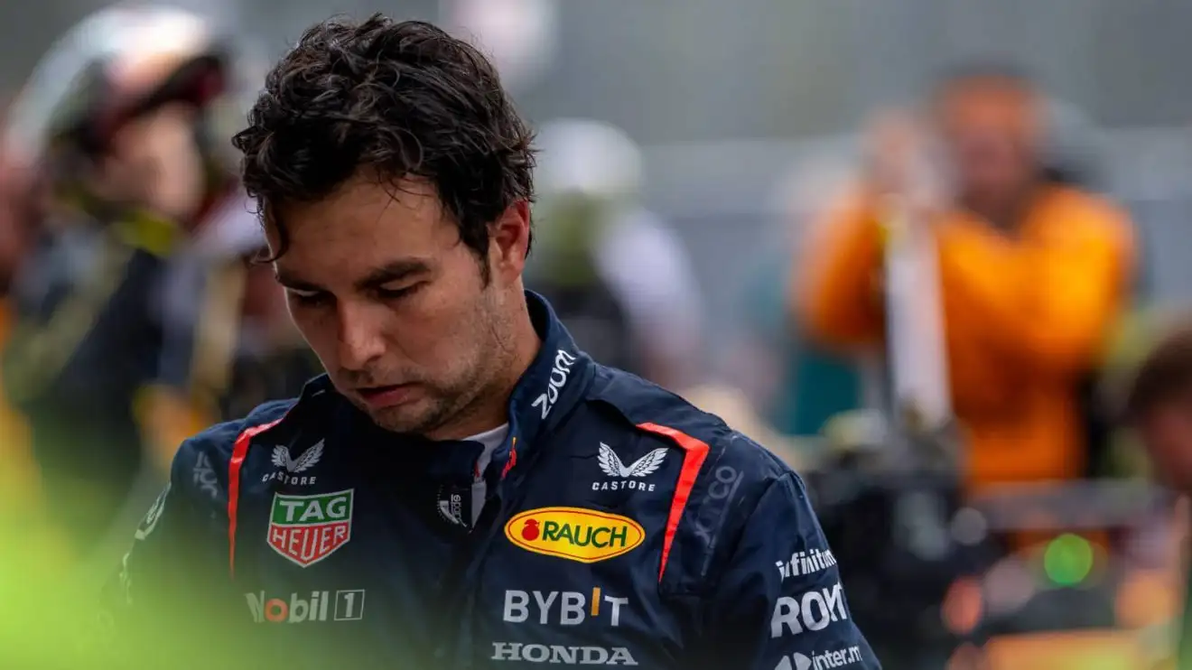 SAD AND HEARTBREAKING: Checo Perez is gone.....